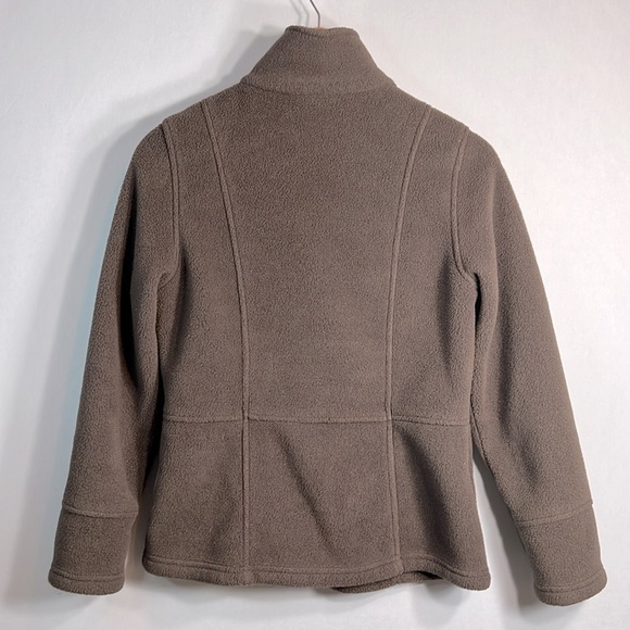 Sahalie Polartec Fleece Button Pea Coat size S - Picture 4 of 8